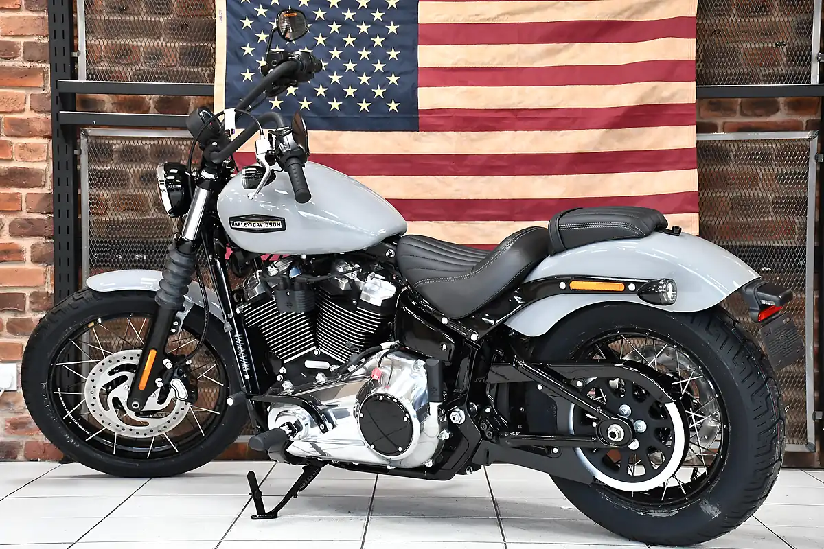 Used 2025 Harley-Davidson Street Bob Billiard Grey - Interior and Exterior details 12