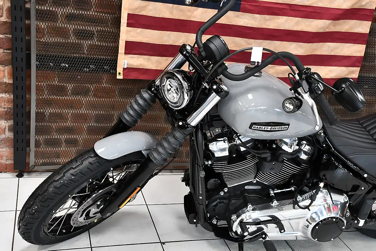Used 2025 Harley-Davidson Street Bob Billiard Grey - Interior and Exterior details 13