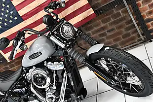 Used 2025 Harley-Davidson Street Bob Billiard Grey - Interior and Exterior details 4