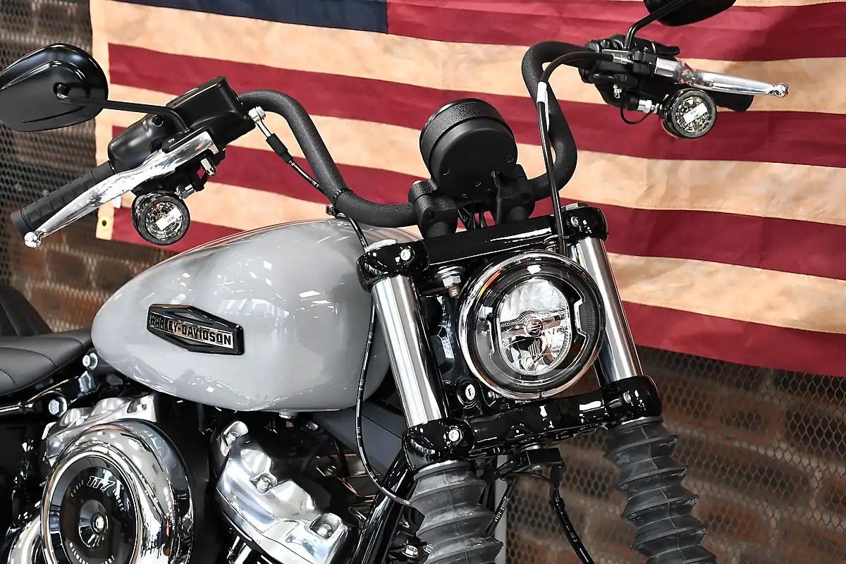 Used 2025 Harley-Davidson Street Bob Billiard Grey - Interior and Exterior details 5
