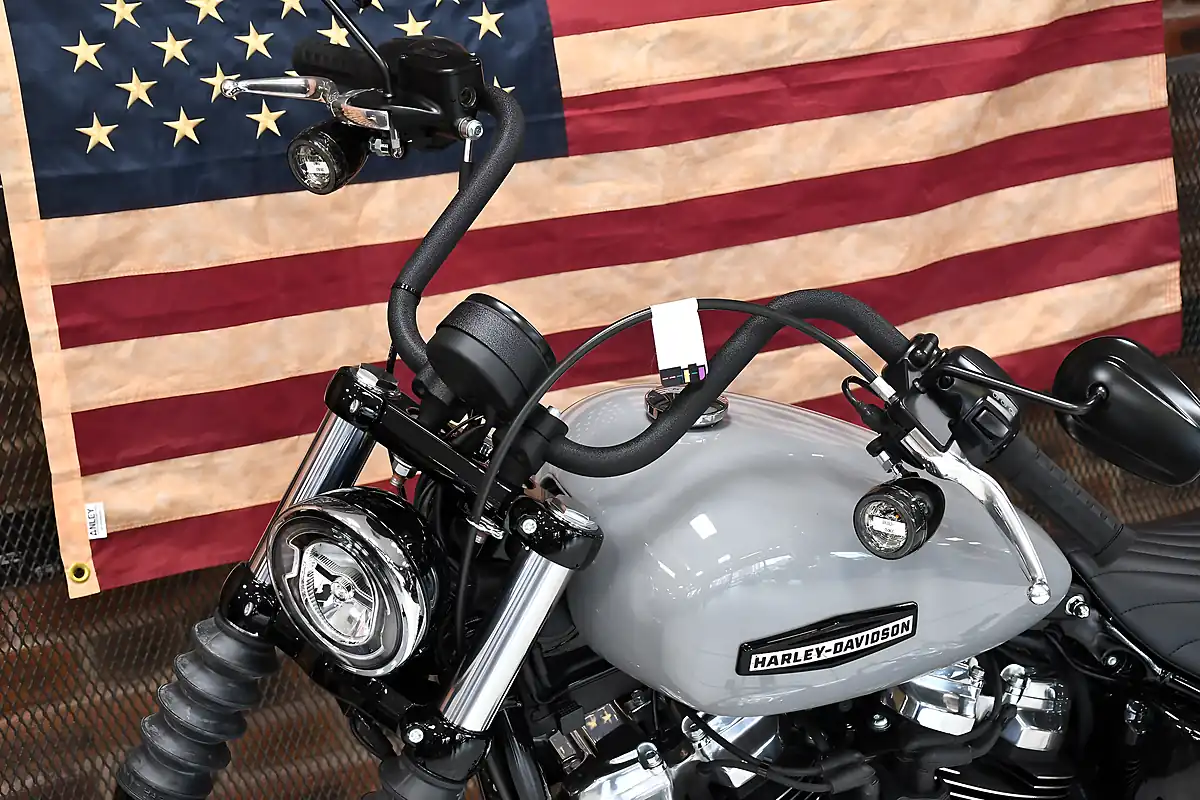 Used 2025 Harley-Davidson Street Bob Billiard Grey - Interior and Exterior details 8