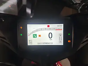 Used 2025 Honda CBR650R Sports Red - Interior and Exterior details 9