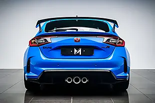 Used 2025 Honda Civic Type R Racing Blue Pearl - Interior and Exterior details 4