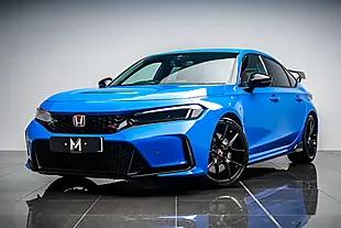 Used 2025 Honda Civic Type R Racing Blue Pearl - Interior and Exterior details 5