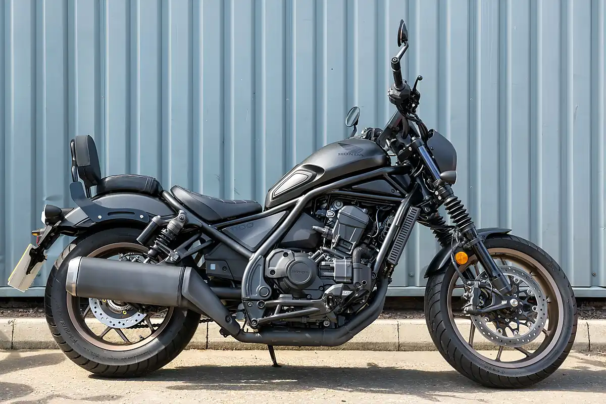 Used 2025 Honda CMX1100 Rebel Special Edition Black - Front View