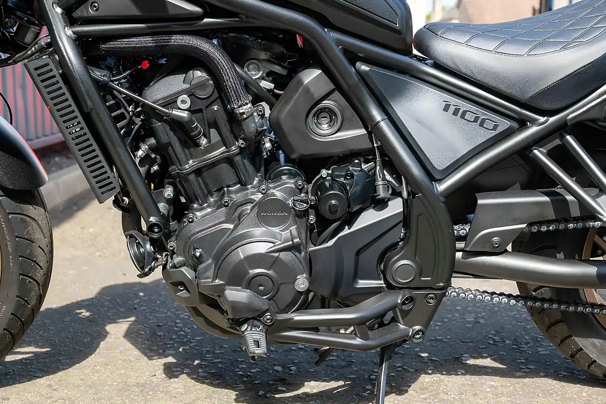 Used 2025 Honda CMX1100 Rebel Special Edition Black - Interior and Exterior details 11
