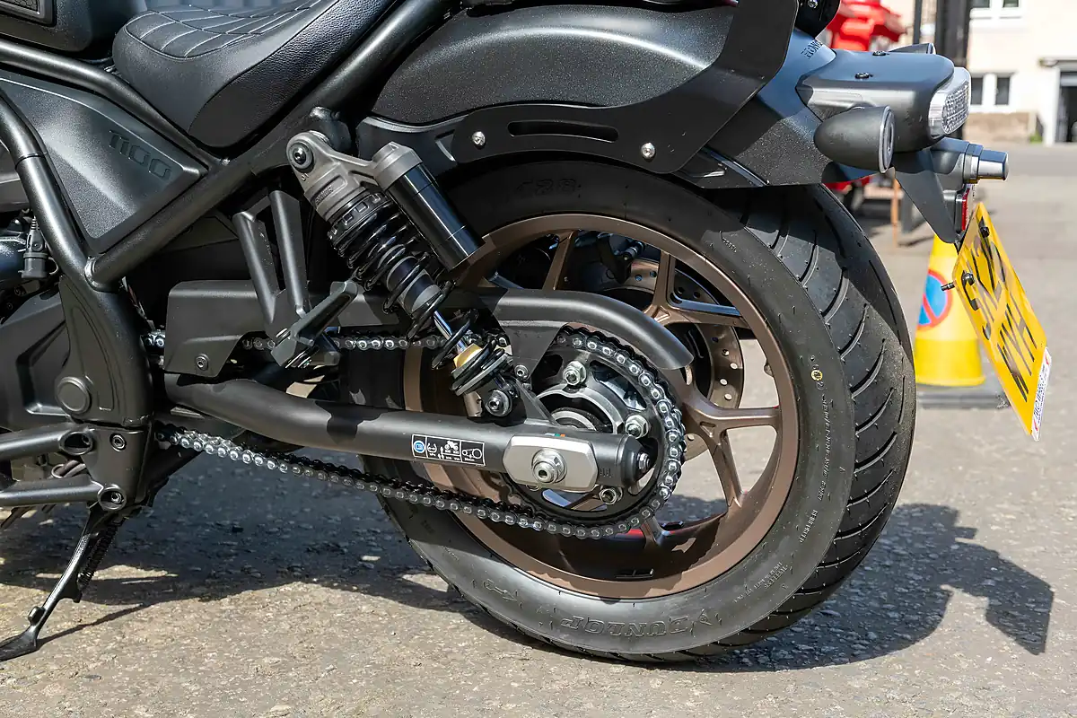 Used 2025 Honda CMX1100 Rebel Special Edition Black - Interior and Exterior details 12