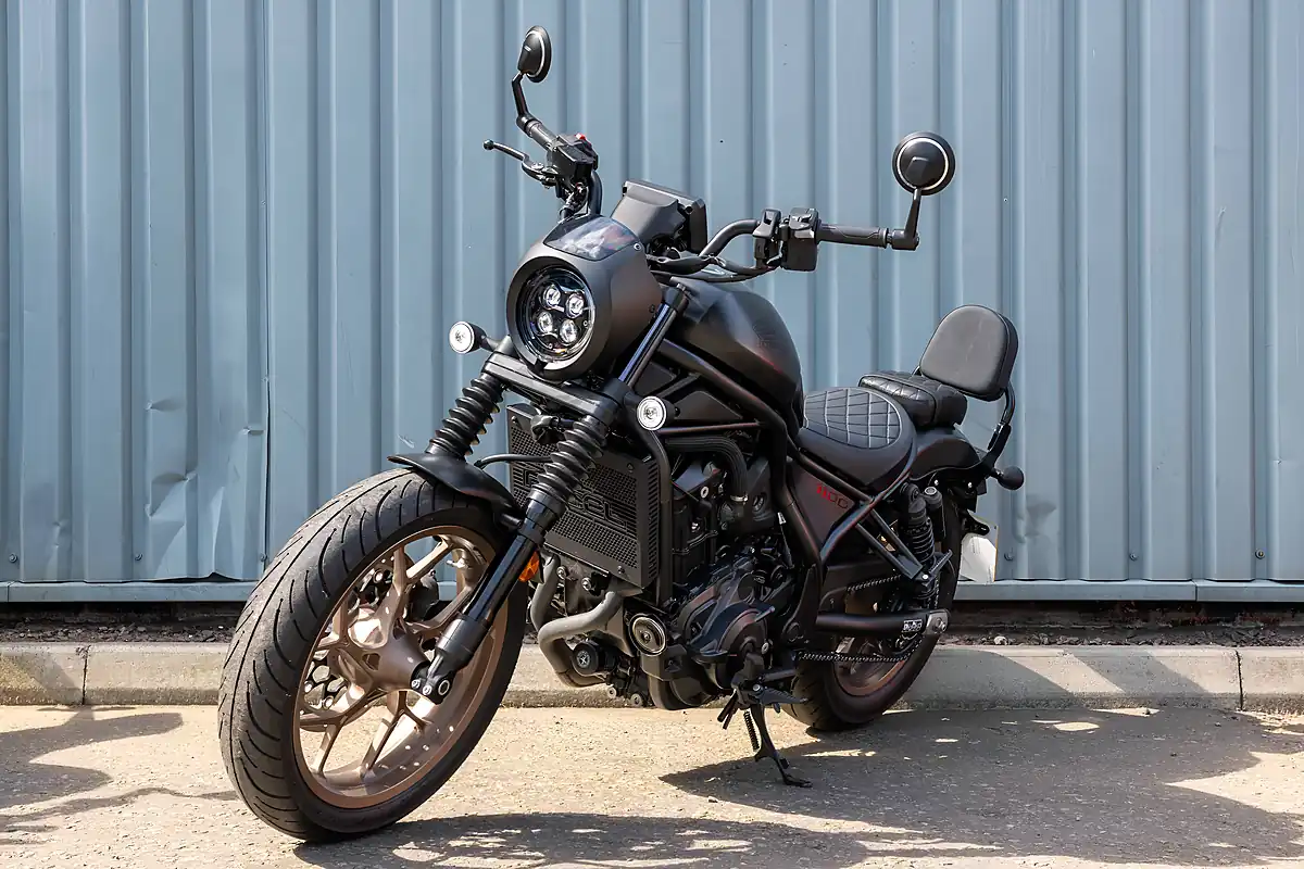 Used 2025 Honda CMX1100 Rebel Special Edition Black - Interior and Exterior details 5