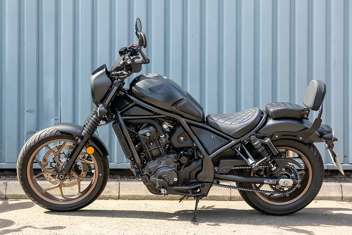 Used 2025 Honda CMX1100 Rebel Special Edition Black - Interior and Exterior details 6