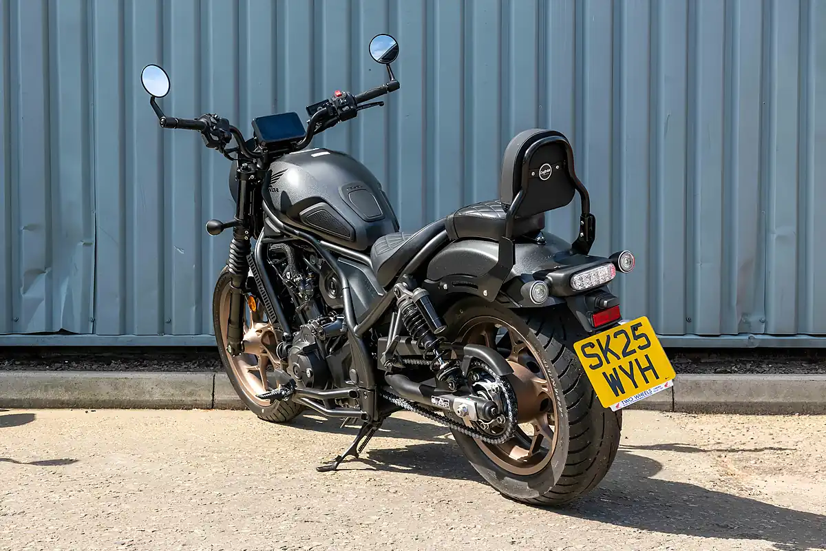 Used 2025 Honda CMX1100 Rebel Special Edition Black - Interior and Exterior details 7