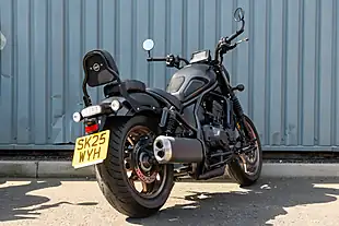Used 2025 Honda CMX1100 Rebel Special Edition Black - Interior and Exterior details 9