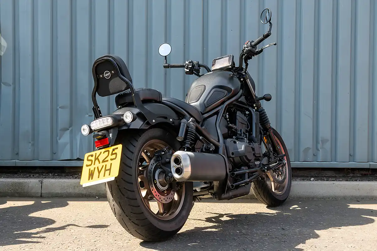 Used 2025 Honda CMX1100 Rebel Special Edition Black - Interior and Exterior details 9
