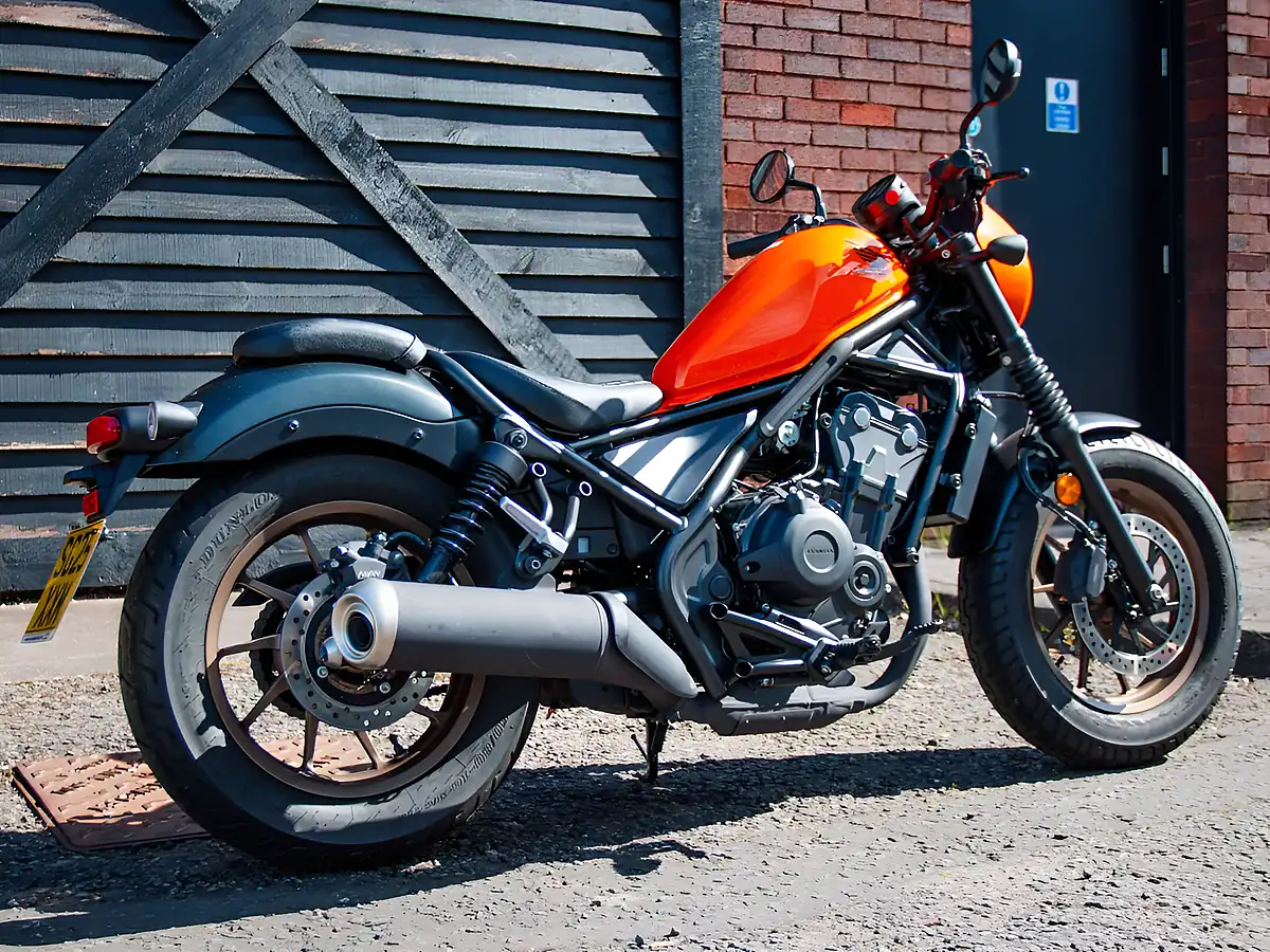 Used 2025 Honda CMX500 A2-L Orange - Interior and Exterior details 18