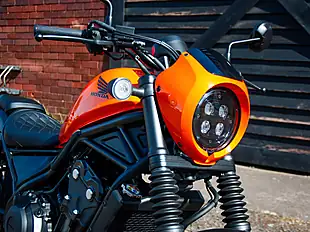 Used 2025 Honda CMX500 A2-L Orange - Interior and Exterior details 4