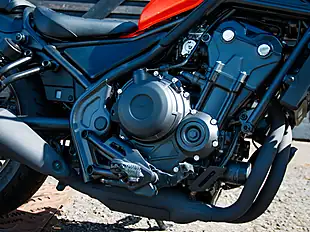 Used 2025 Honda CMX500 A2-L Orange - Interior and Exterior details 8
