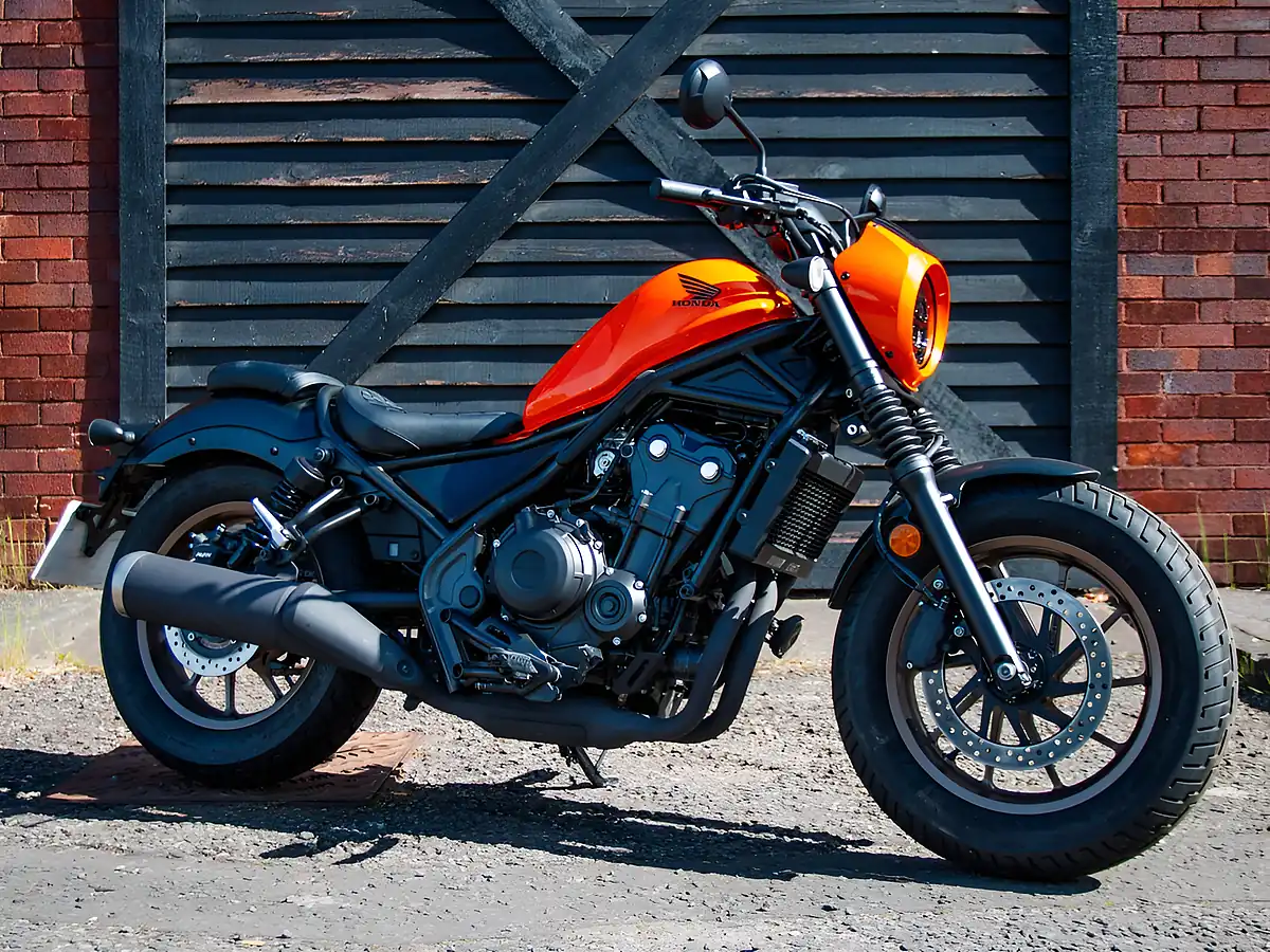 Used 2025 Honda CMX500 A2-L Orange - Front View
