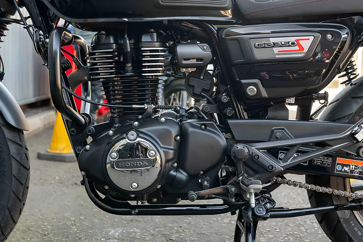 Used 2025 Honda GB350S Black - Interior and Exterior details 11