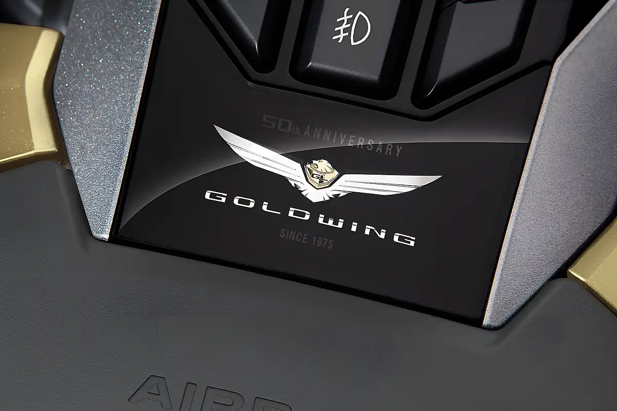 Used 2025 Honda GL1800 Gold Wing Tour 50th Anniversary Eternal Gold - Interior and Exterior details 8