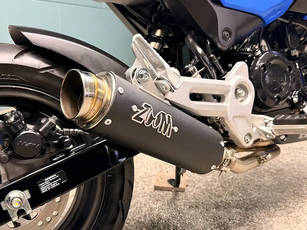 Used 2025 Honda MSX125 Grom Naked Blue - Interior and Exterior details 13