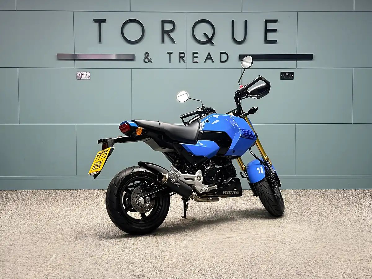 Used 2025 Honda MSX125 Grom Naked Blue - Interior and Exterior details 3