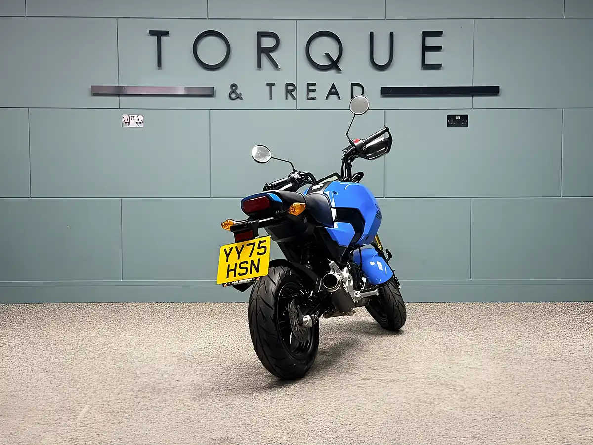 Used 2025 Honda MSX125 Grom Naked Blue - Interior and Exterior details 4