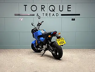Used 2025 Honda MSX125 Grom Naked Blue - Interior and Exterior details 6