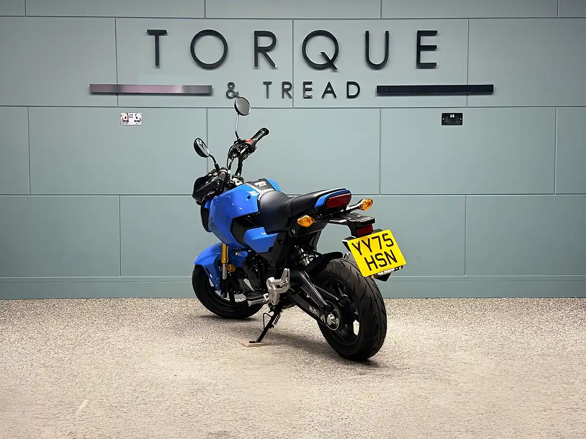 Used 2025 Honda MSX125 Grom Naked Blue - Interior and Exterior details 6