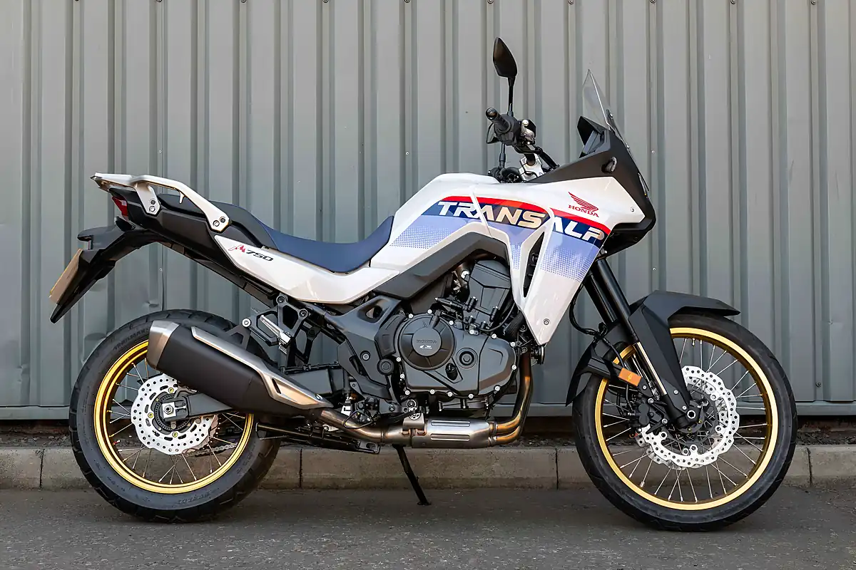 Used 2025 Honda XL750 Transalp White - Front View