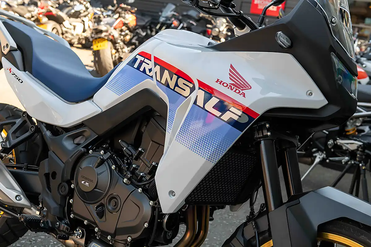 Used 2025 Honda XL750 Transalp White - Interior and Exterior details 17