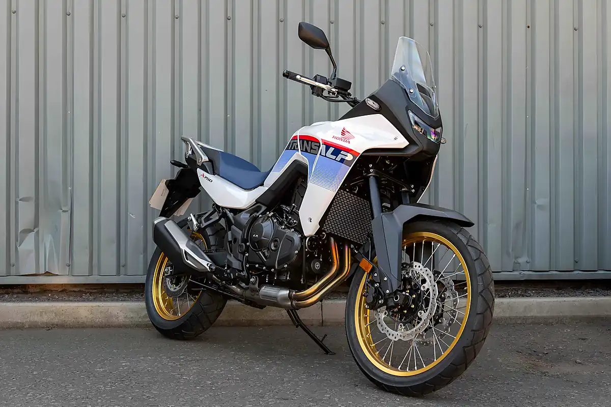 Used 2025 Honda XL750 Transalp White - Interior and Exterior details 2