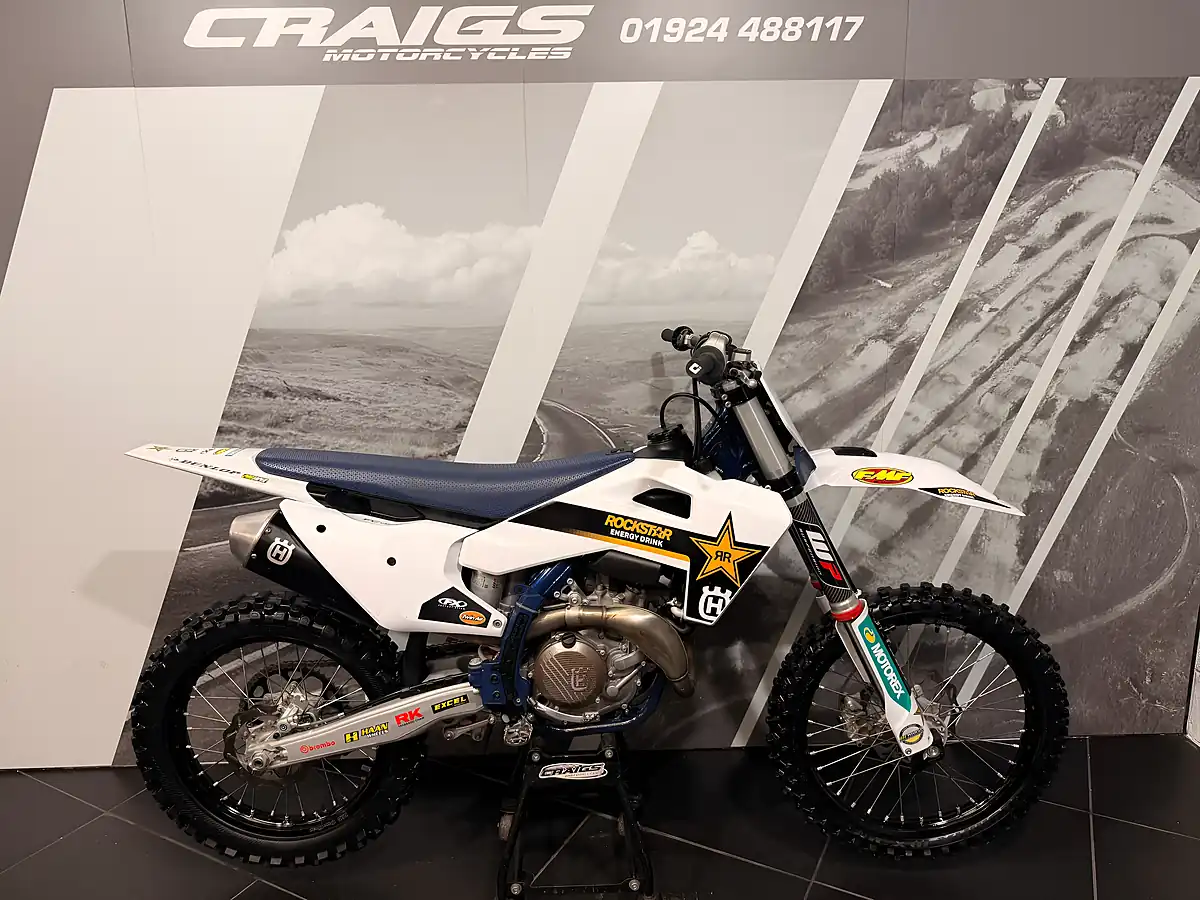 Used 2025 Husqvarna FC450 White - Front View