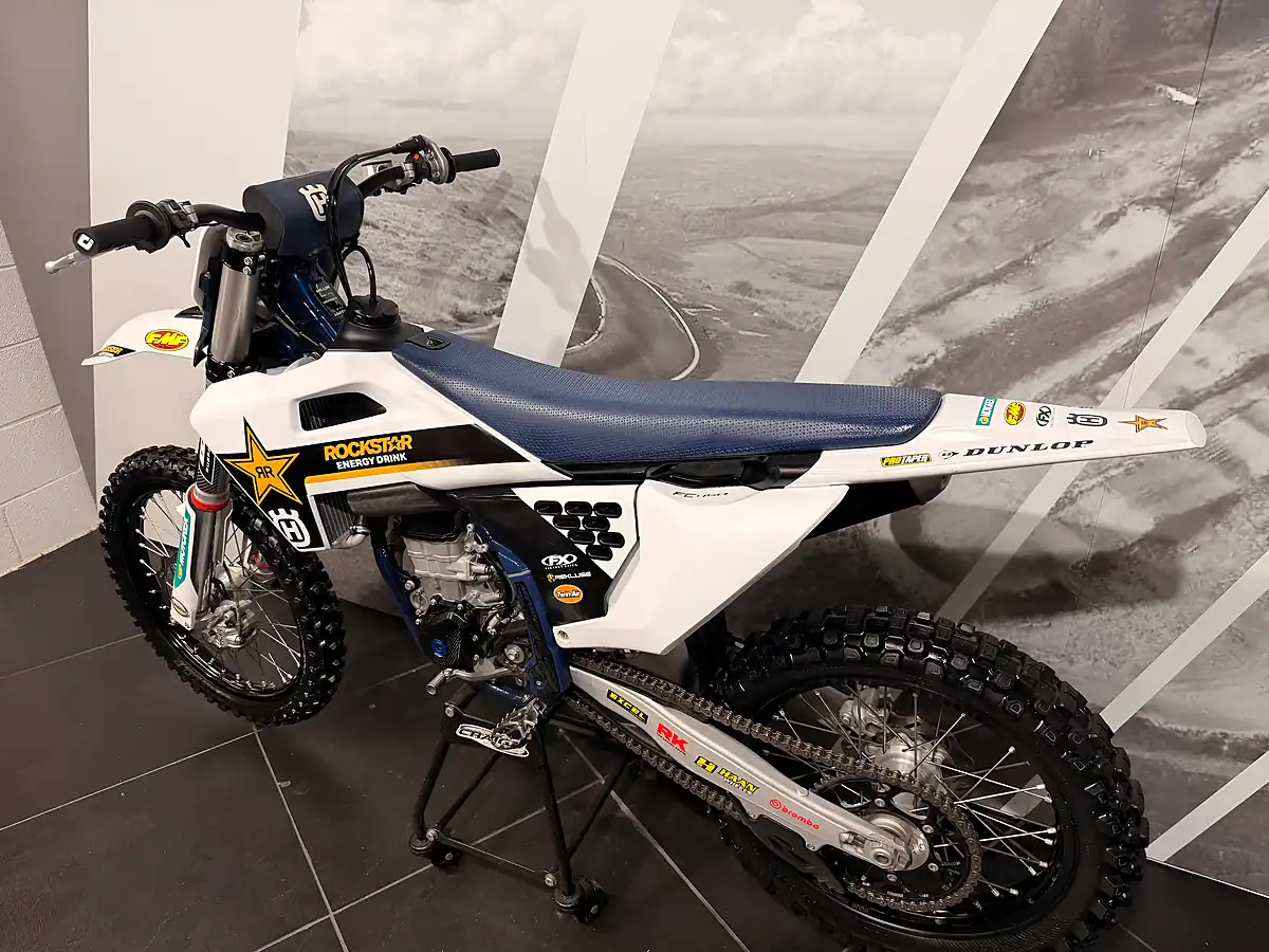 Used 2025 Husqvarna FC450 White - Interior and Exterior details 8
