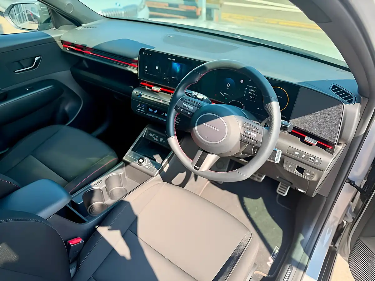 Used 2025 Hyundai Kona N Line Grey - Interior and Exterior details 13