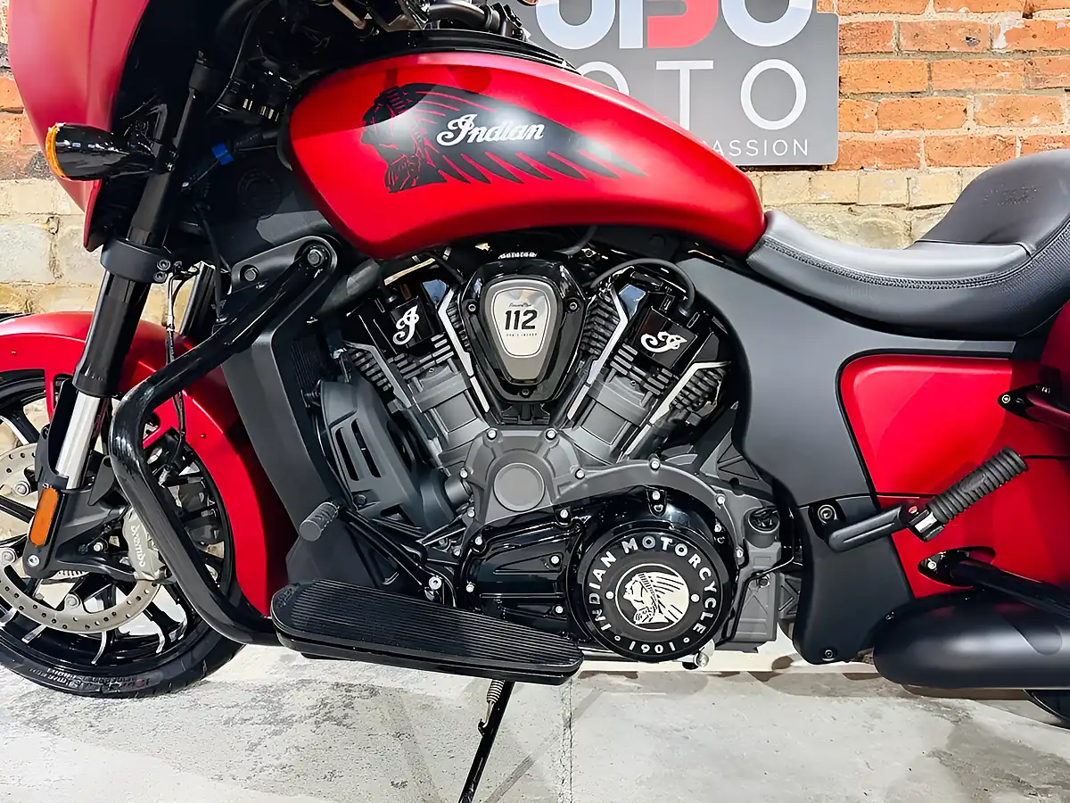 Used 2025 Indian Chieftain Powerplus Dark Horse Red - Interior and Exterior details 16