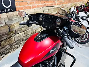Used 2025 Indian Chieftain Powerplus Dark Horse Red - Interior and Exterior details 8