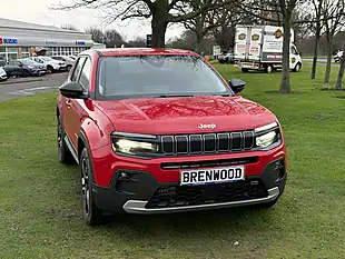 Used 2025 Jeep Avenger Summit Red - Interior and Exterior details 2