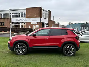 Used 2025 Jeep Avenger Summit Red - Interior and Exterior details 5