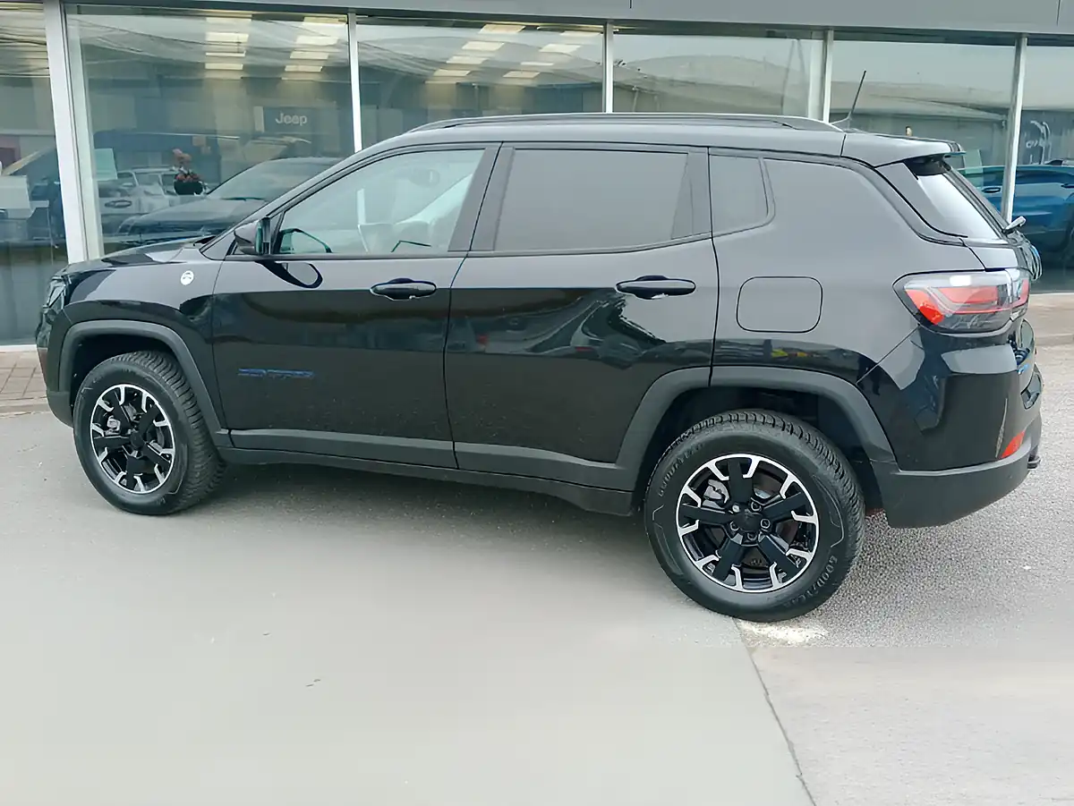 Used 2025 Jeep Compass Trailhawk Black - Interior and Exterior details 2