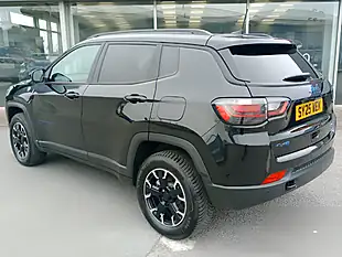 Used 2025 Jeep Compass Trailhawk Black - Interior and Exterior details 5