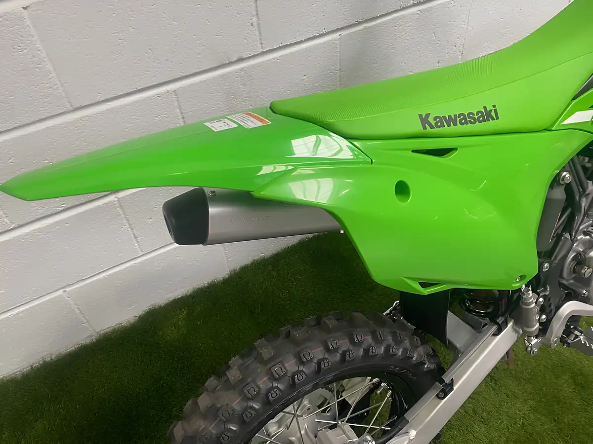 Used 2025 Kawasaki KX112 Green - Interior and Exterior details 12