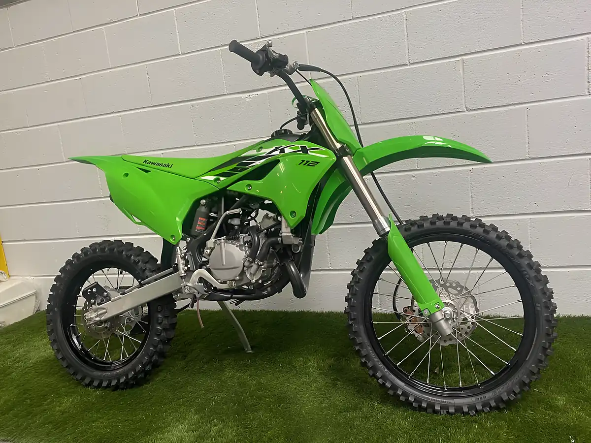 Used 2025 Kawasaki KX112 Green - Interior and Exterior details 3