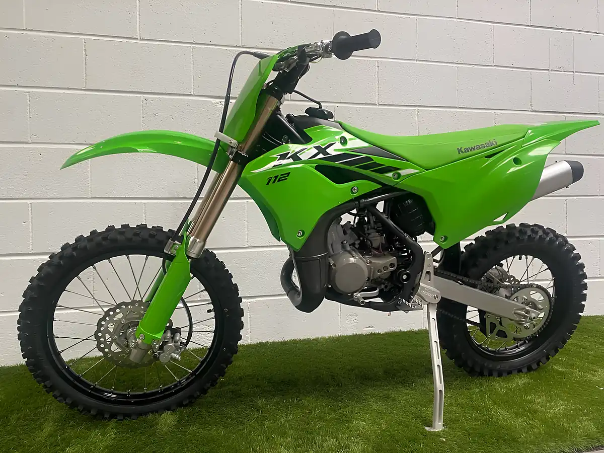 Used 2025 Kawasaki KX112 Green - Interior and Exterior details 5