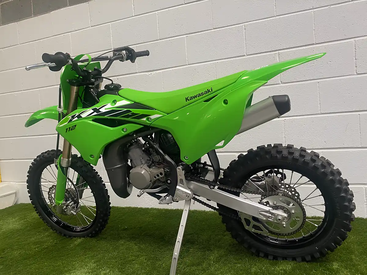 Used 2025 Kawasaki KX112 Green - Interior and Exterior details 9