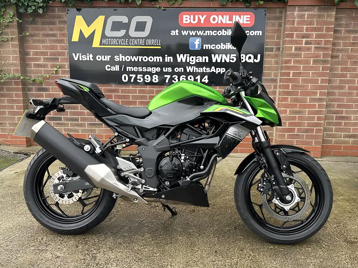 Used 2025 Kawasaki Z125 Br Green - Interior and Exterior details 15