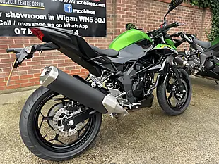 Used 2025 Kawasaki Z125 Br Green - Interior and Exterior details 3
