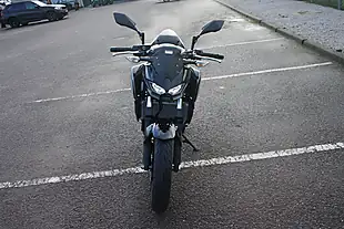 Used 2025 Kawasaki Z500 Black/Grey - Interior and Exterior details 5