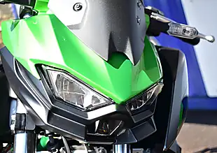 Used 2025 Kawasaki Z500 Se Green - Interior and Exterior details 12