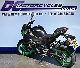 Used 2025 Kawasaki Z500 Se Green - Interior and Exterior details 6