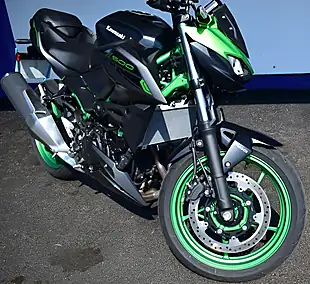 Used 2025 Kawasaki Z500 Se Green - Interior and Exterior details 9