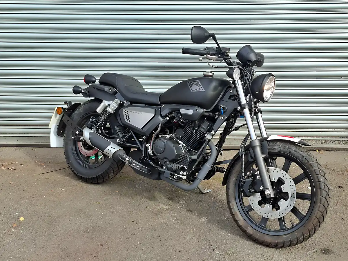 Used 2025 Keeway K-Light 125 Black - Front View
